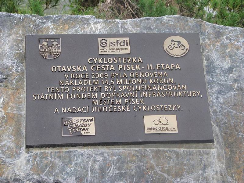 Otevření cyklostezky Otavská cesta Písek - II. etapa