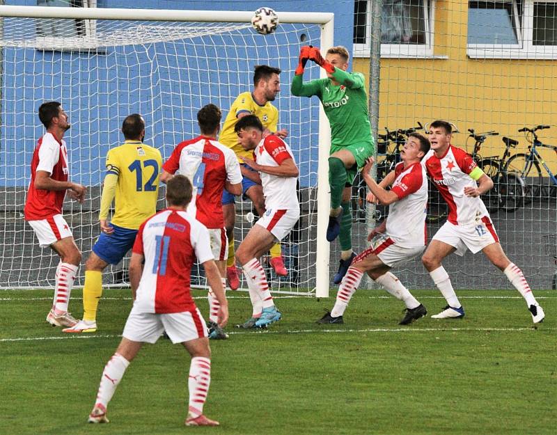 Fotbalisé Písku na podzim béčko Slavie porazili 2:1, nyní na jeho hřišti prohrálo 0:5.