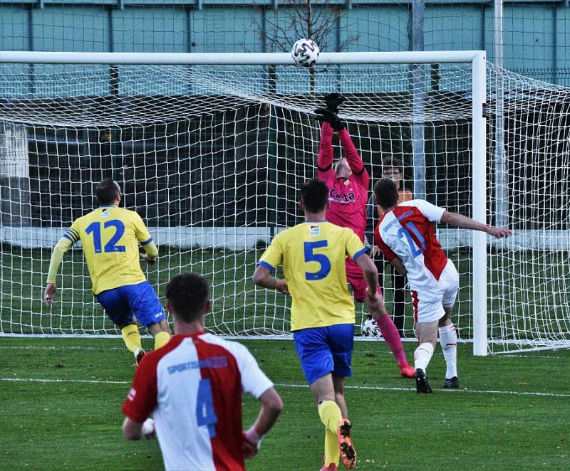 Fortuna ČFL: FC Písek - SK Slavia Praha B 2:1 (0:1).