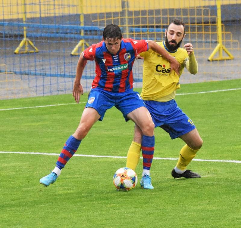 Fotbalová ČFL: FC Písek - Viktoria Plzeň B 0:2 (0:0).