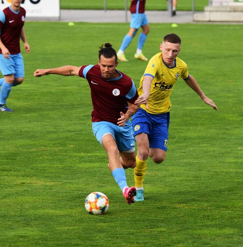 Fotbalová ČFL: FC Písek - SK Rakovník 8:0 (4:0).