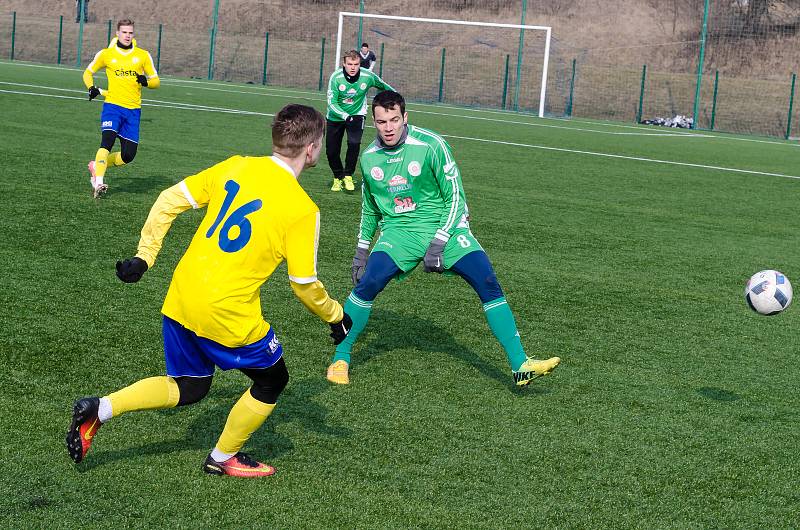 FC Písek - TJ Tatran Sedlčany 9:0 (3:0).