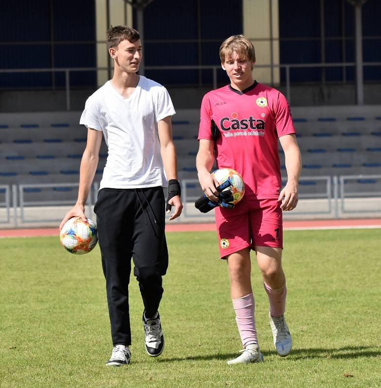 Česká liga dorostu U19: FC Písek - FC Silon Táborsko 2:2 (2:1).