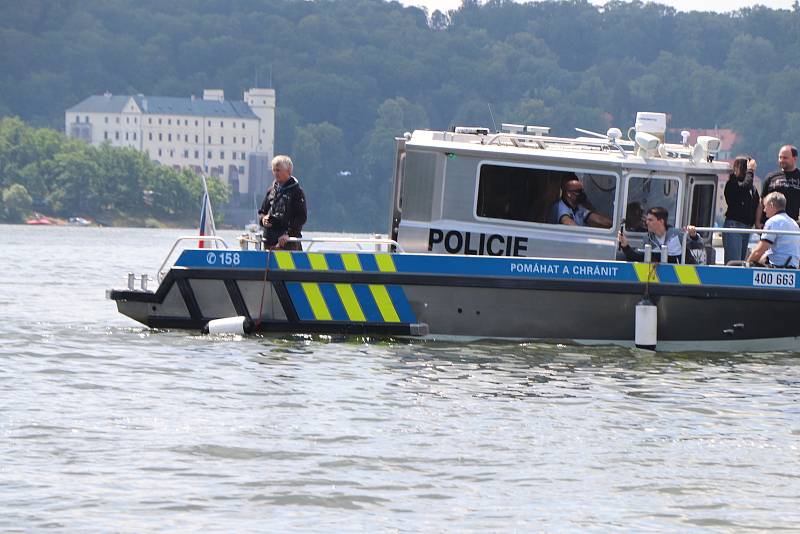 Bezpečnost na vodě, akce policie na Orlíku