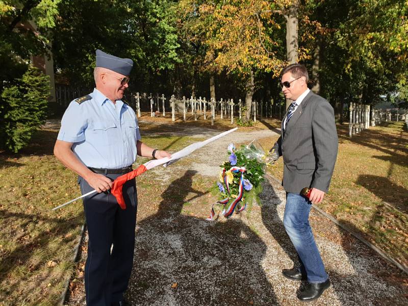 Pietní akce k 78. výročí popravy armádního generála Josefa Bílého.