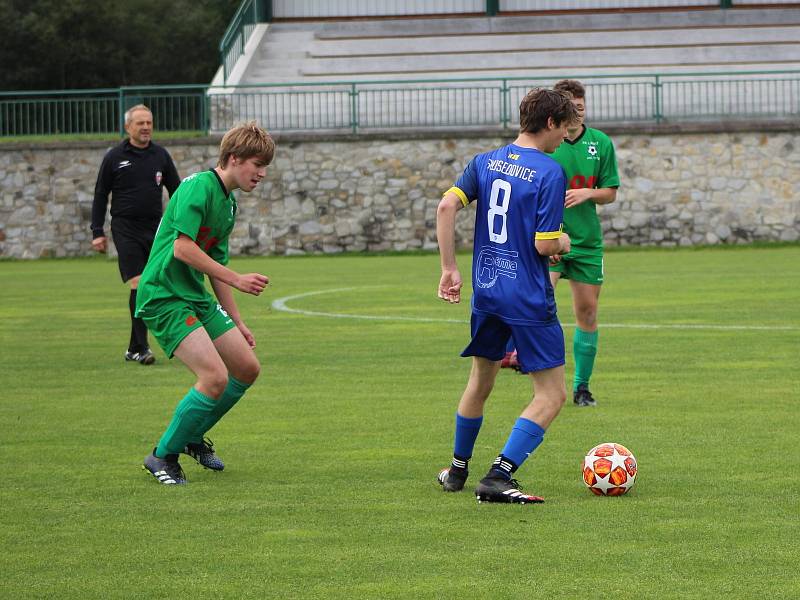 OP dorost: Lažiště / Husinec - Sousedovice / Štěkeň 1:8 (0:4.