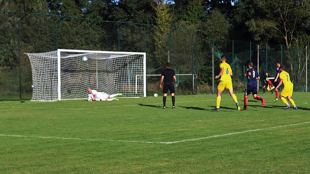 Fotbalová I.A: Strunkovice - Čkyně 1:0.