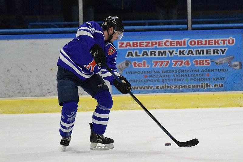 KL ledního hokeje: HC Vimperk - Loko Veselí nad Lužnicí 6:8.