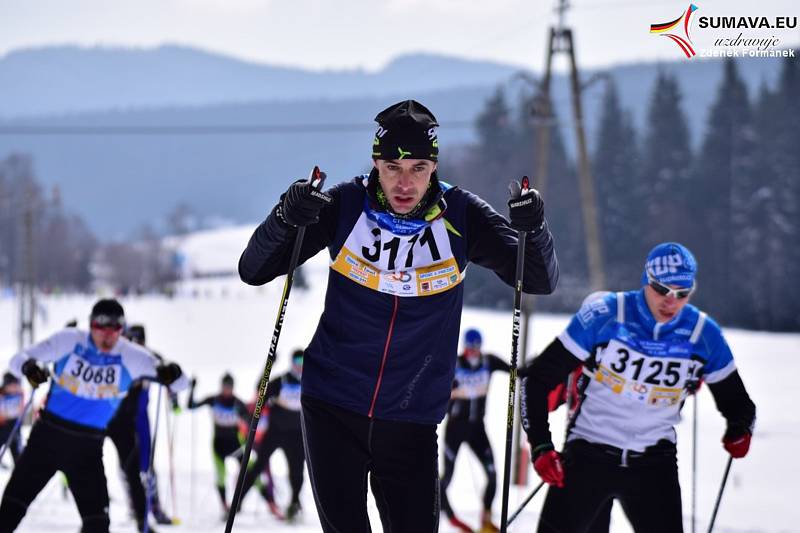 Šumava o víkendu žila dalším ročníkem Šumavského skimaratonu.