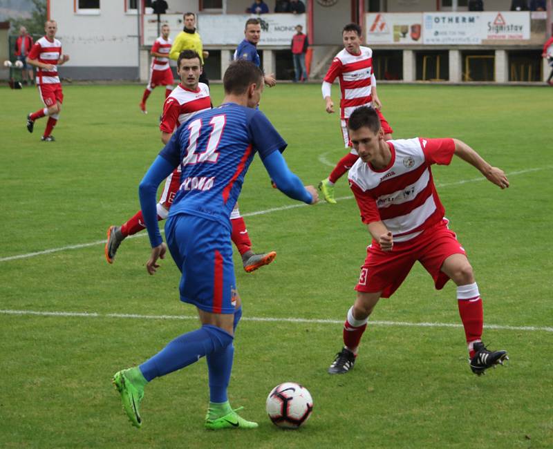 Fotbalová A třída: Lhenice - Planá u ČB 1:0.