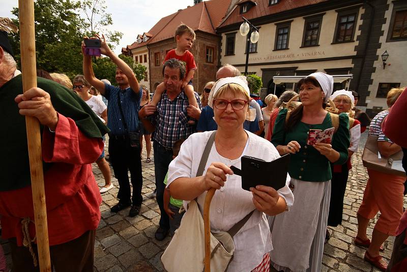 V Prachaticích se zastavili soumaři.