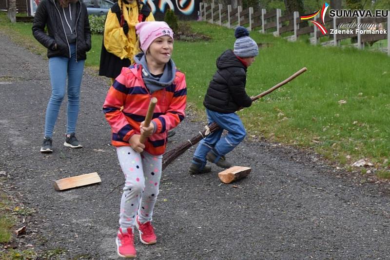 Čarodějnický rej ve Vimperku.