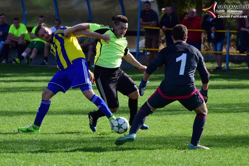 Čkyně - Strunkovice 0:1.