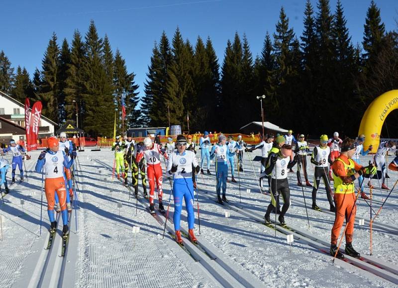 Lyžaři klasici bojovali o dorostenecké tituly.