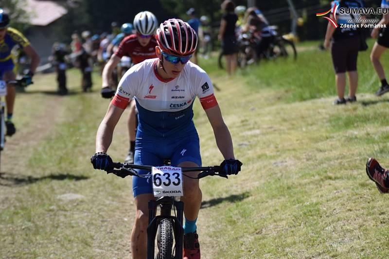 Zadov hostil další díl Českého poháru cross country horských kol.