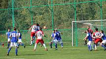 Fotbalový kraj: Lažiště - Třeboň 1:1.