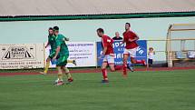 Fotbalová A třída: Prachatice - Strunkovice 1:1.