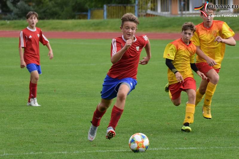 KP starších žáků: Vimperk - Meteor Tábor / Větrovy 13:1.