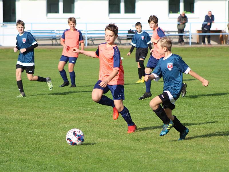 OP žáci: Husinec / Lažiště - Stachy / Zdíkov 2:3 (0:1).