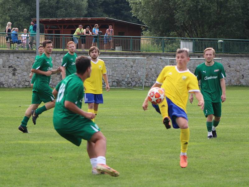 Fotbalová příprava: Tatran Prachatice - Šumavan Vimperk 6:3 (3:3).