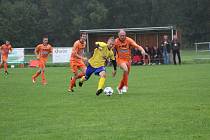 Fotbalová I.B třída: Prachatice B - Bělčice 2:3.