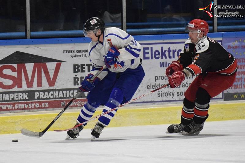 Dohrávka KL hokejistů: HC Vimperk - Pelhřimov 2:5.