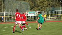 Fotbalová A třída: Prachatice - Strunkovice 1:1.