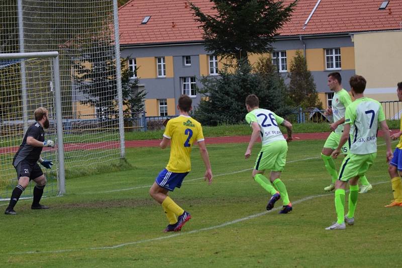 Fotbalová I.A třída: Šumavan Vimperk - SK Planá 1:0 (1:0).