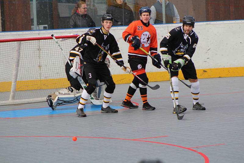 Hokejbalová druhá liga: HBC Prachatice - HC ŠD Písek 0:6.