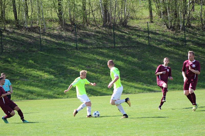 Fotbalová i.B třída: Stachy - Dražejov 1:1.