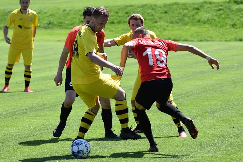 Fotbalová I.B třída: Vacov - Lhenice 1:1 (0:0).