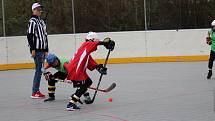 Seriál Hokejbal proti drogám začal turnaje 4. a 5. tříd.
