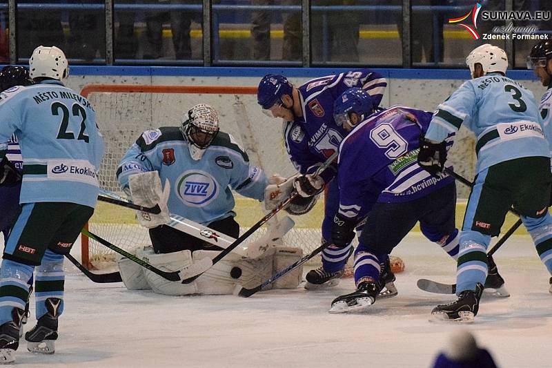 HC Vimperk - HC Milevsko 3:7.