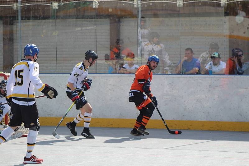 Play off 2. hokejalové ligy: HBC Prachatice - HC ŠD Písek 7:2.