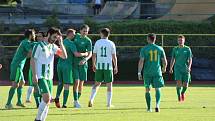 Fotbalový KP: Tatran Prachatice - Slavoj Český Krumlov 1:1 (0:1).