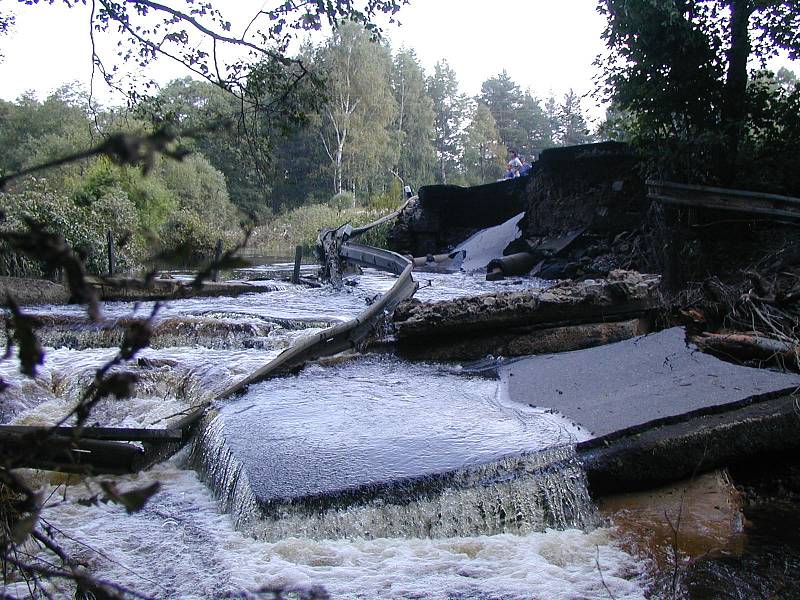 Povodně 2002 - Prachaticko - Blažejovice.