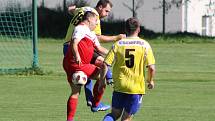 Fotbalový OP Prachaticka: Vlachovo Březí - Lhenice B 2:1.