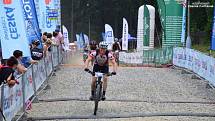 Bikeři zdolávali 21. Šumavský MTB maraton. Foto: Zdeněk Formánek