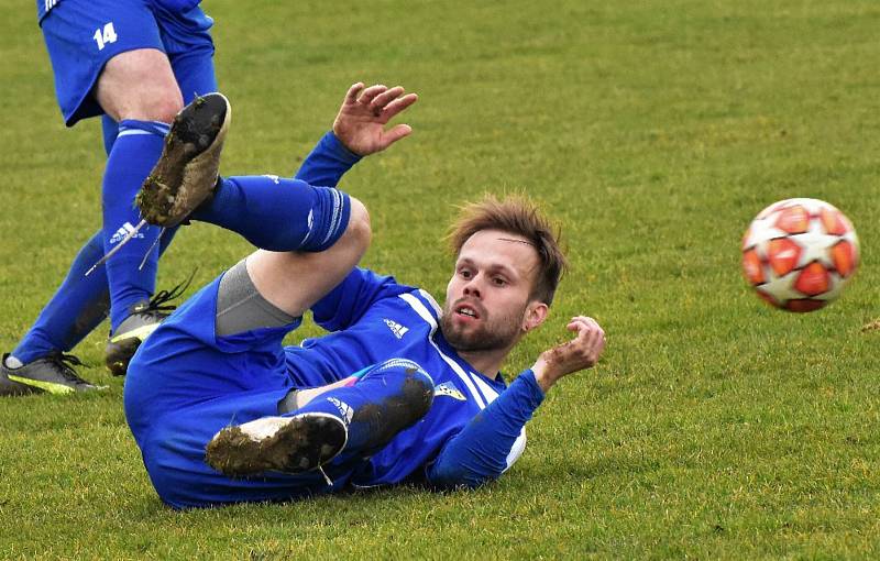 Fotbalová B třída: Osek B - Čkyně 1:4.