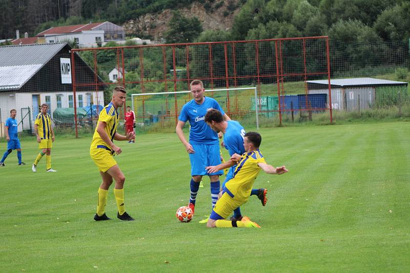 Fotbalová I.B třída: Čkyně - Bavorov 3:0.