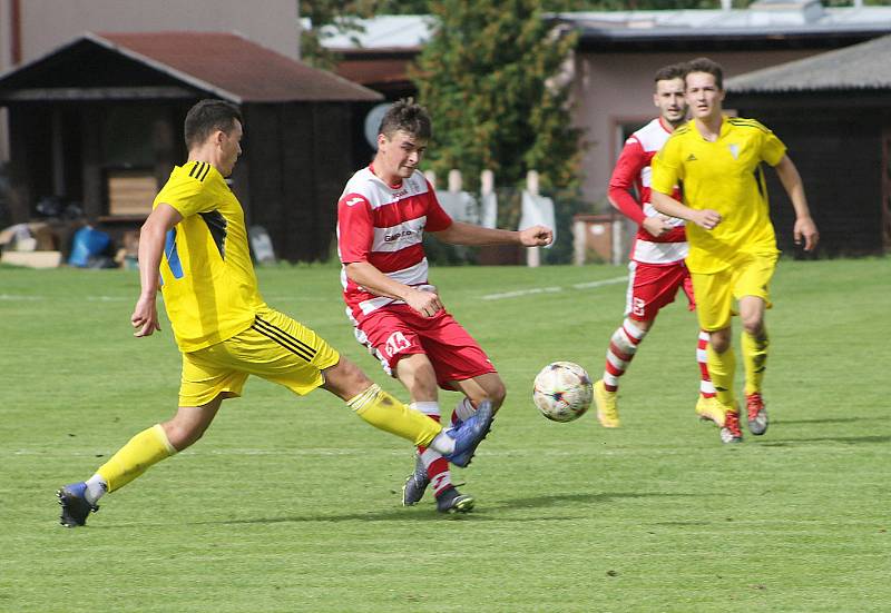 Fotbalová I.A třída: SK Lhenice - SK Čkyně 1:2 (0:1).