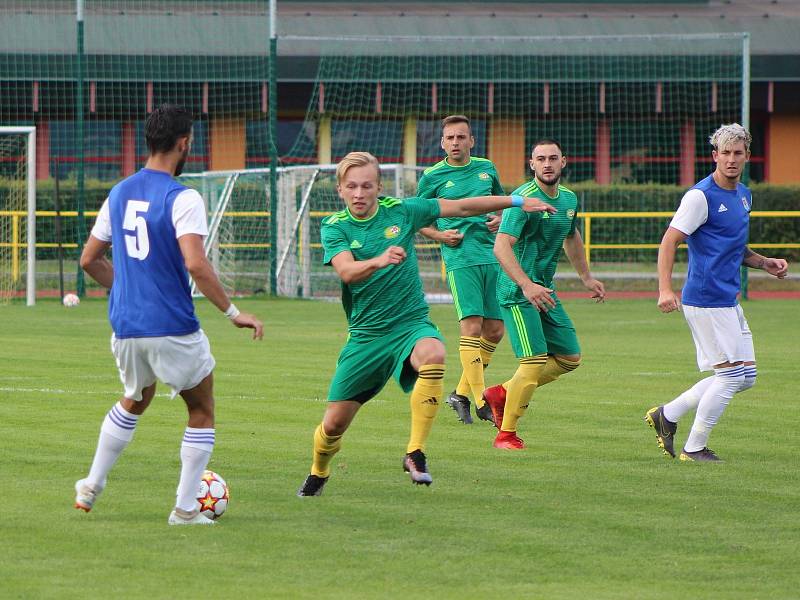 Fotbalový KP: Tatran Prachaice - Třeboň 3:2 (3:1).