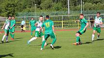 Fotbalový KP: Tatran Prachatice - Slavoj Český Krumlov 1:1 (0:1).