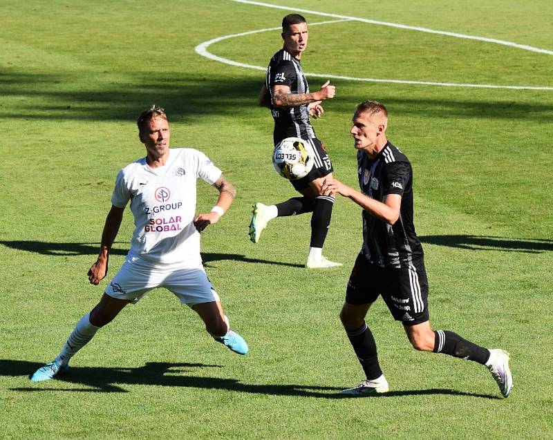 FORTUNA:LIGA: Dynamo České Budějovice - Slovácko 2:2.