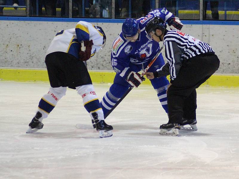 HC Vimperk - Vajgar Jindřichův Hradec 2:4.