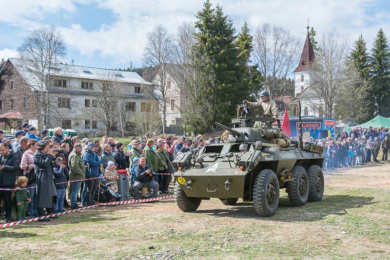 Obyvatelé Kvildy si připomněli události druhé světové války.