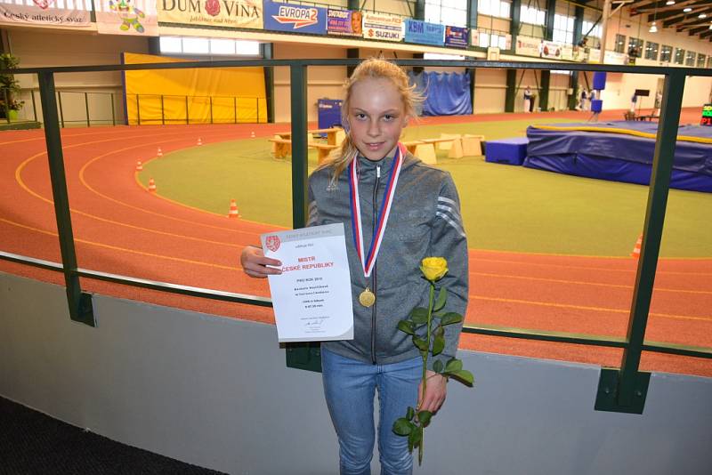 Barbora Havlíčková je Mistryní ČR žákyň na 1500 metrů.