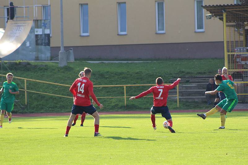 Fotbalový KP: Tatran Prachatice - SIKO Čimelice 4:0.