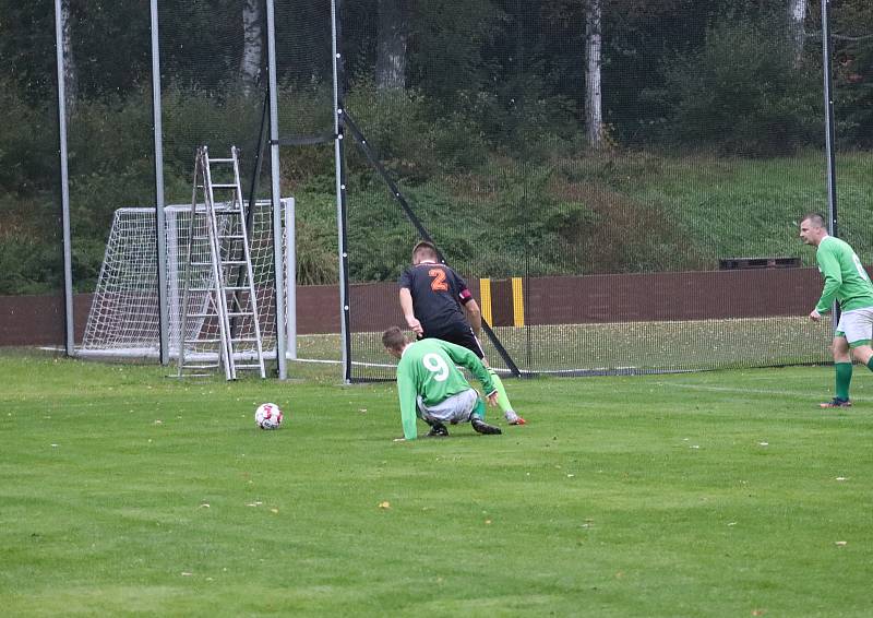 Fotbalový OP Prachaticka: Tatran Volary - Šumavské Hoštice 2:1 (1:1).