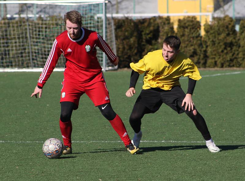 Fotbalová příprava: Jankov - Lhenice 2:0.